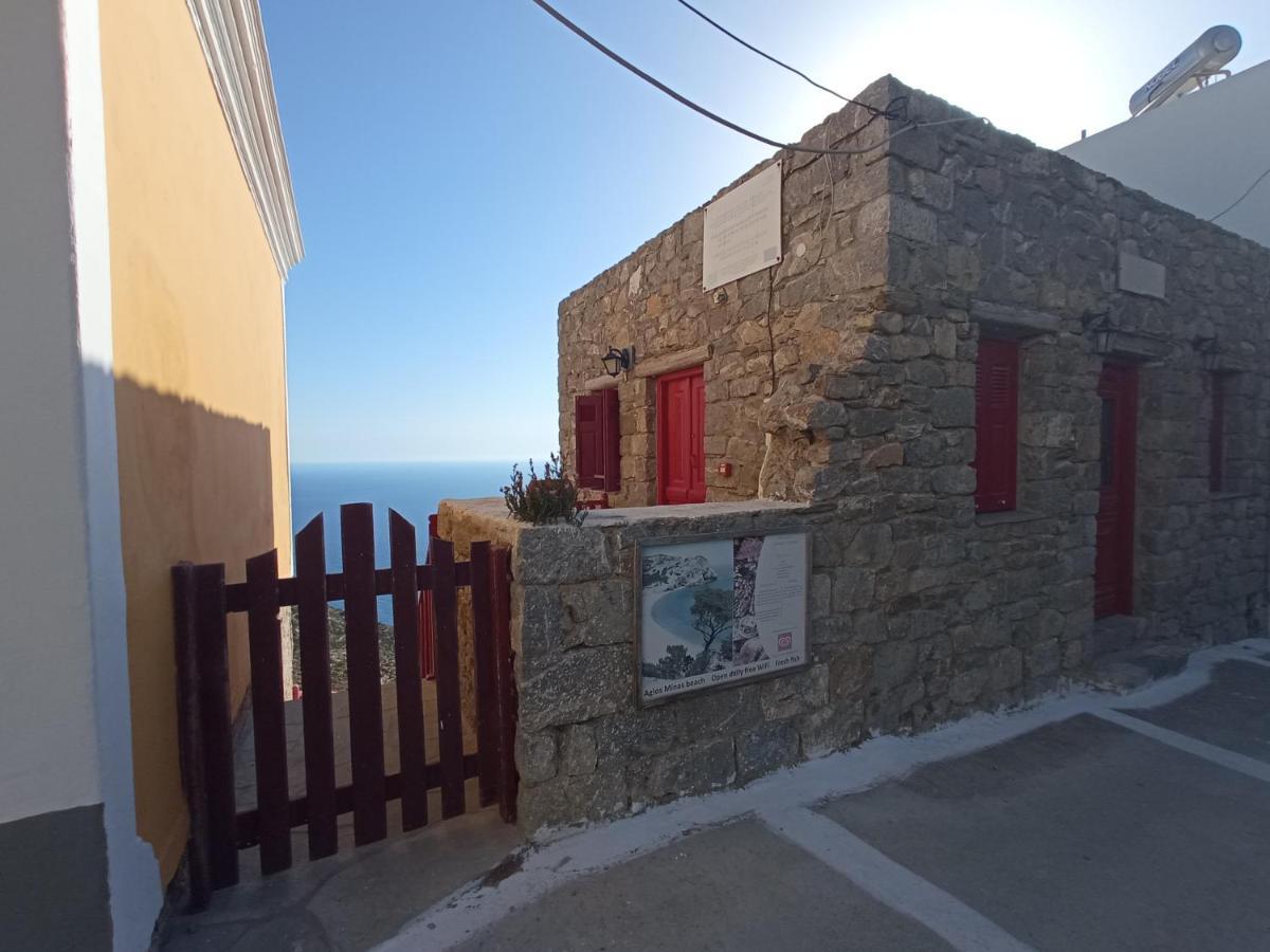 Anemos Guest House Karpathos Olympos  Eksteriør billede